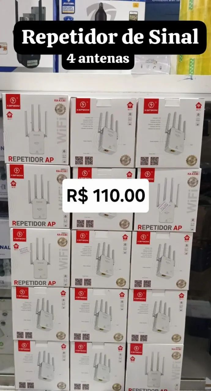 Repetidor de Sinal Wifi