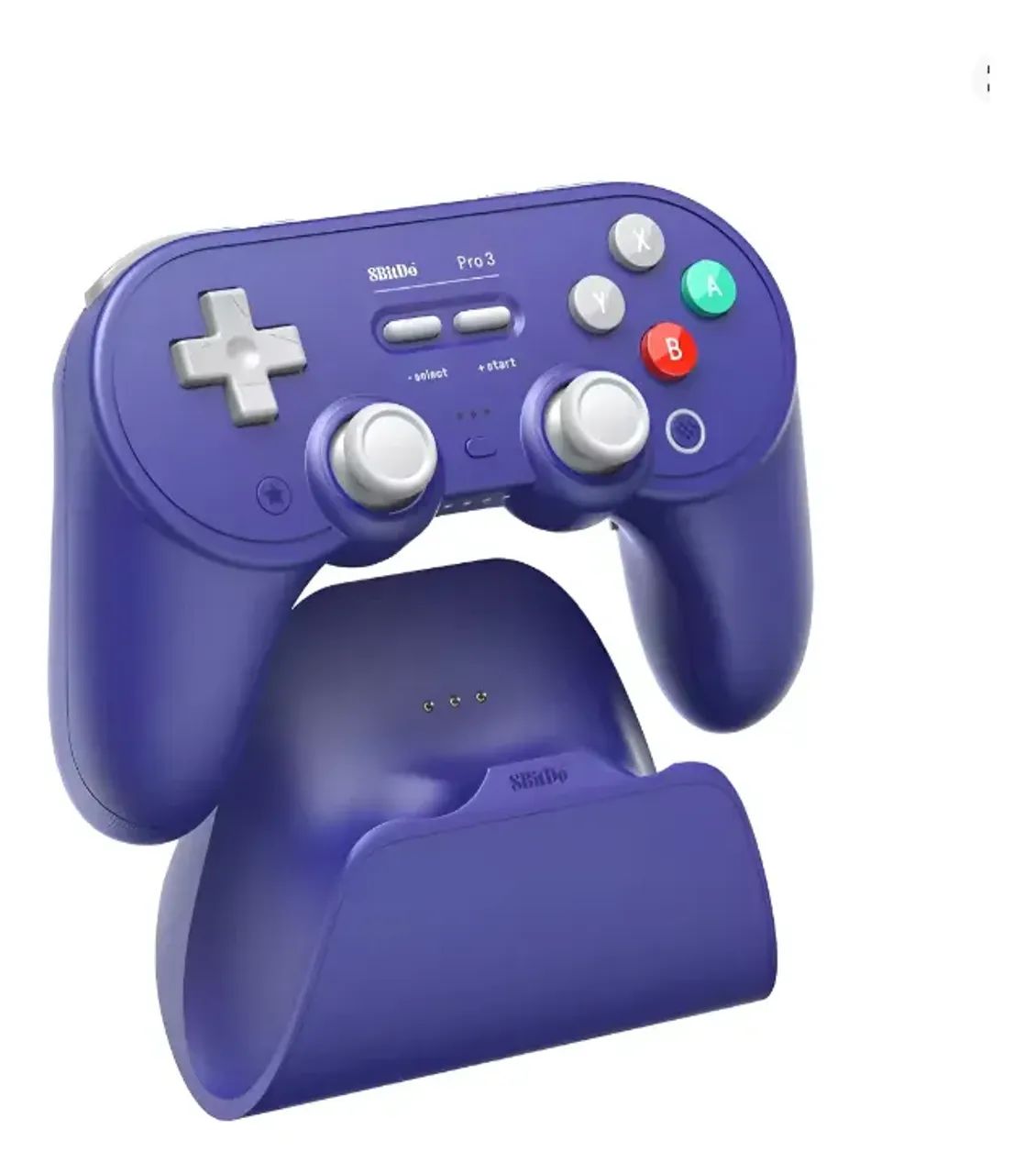 Controle Joystick Sem Fio 8bitdo PRO 3 Bluetooth para Switch 1/2 Windows, Apple, TMR