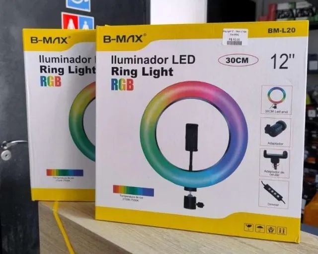 Ring Light Led 10 Polegadas, completo, loja em Rio Preto. - Foto 5