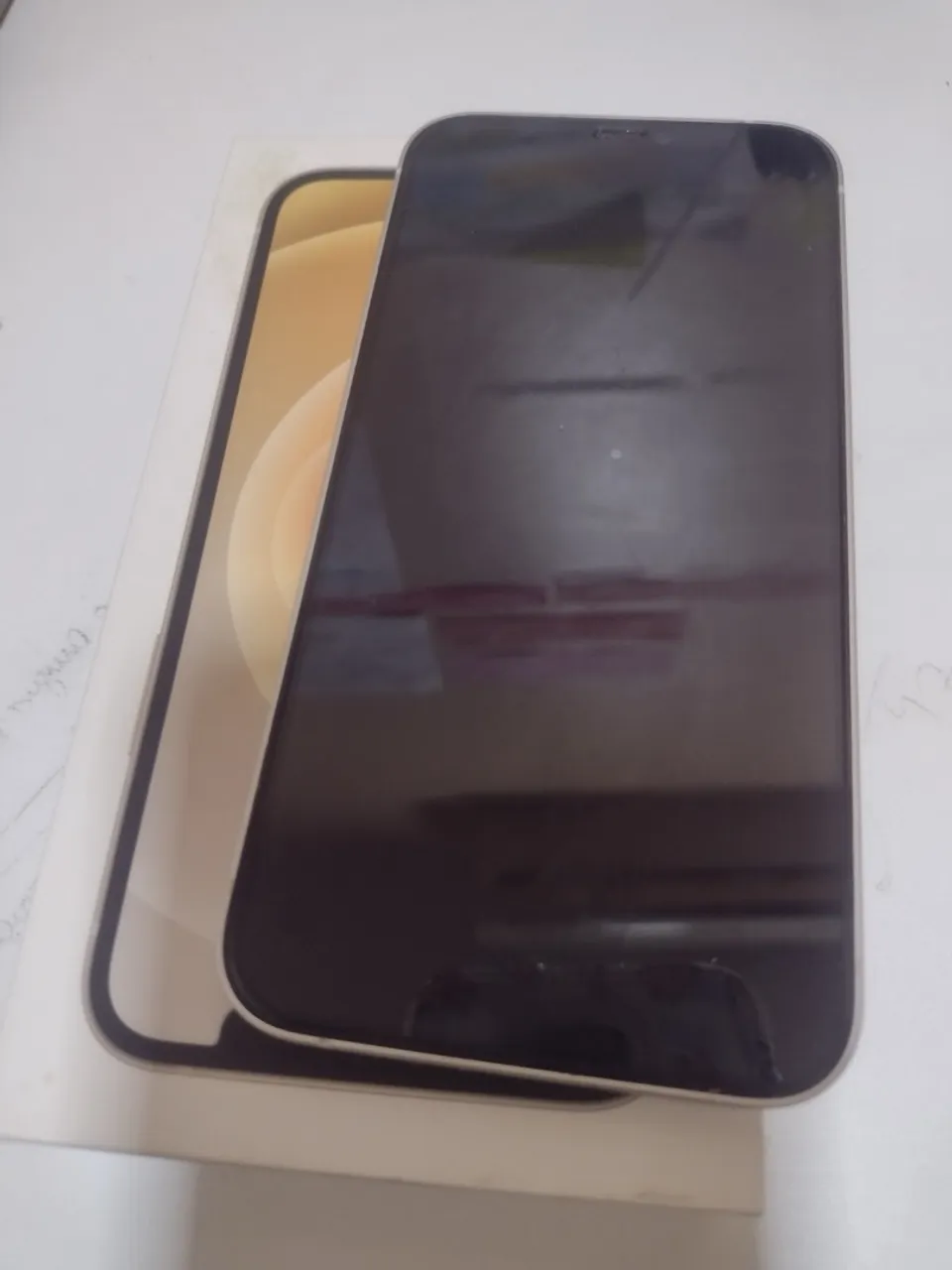 iPhone 12 - Preto - 128 - semi novo top