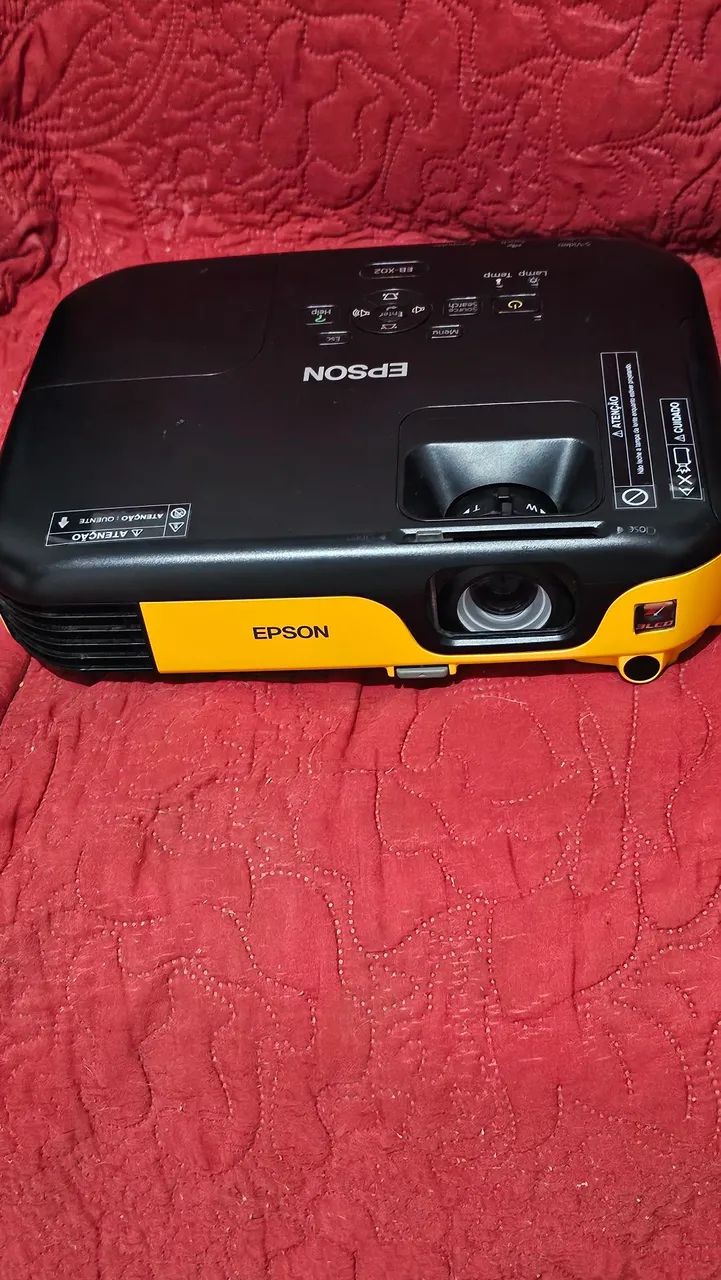 Projetor Epson Edição Limitada EB-X02 lindo poucos fabricadas vai com lampada. Com defeito - Foto 4