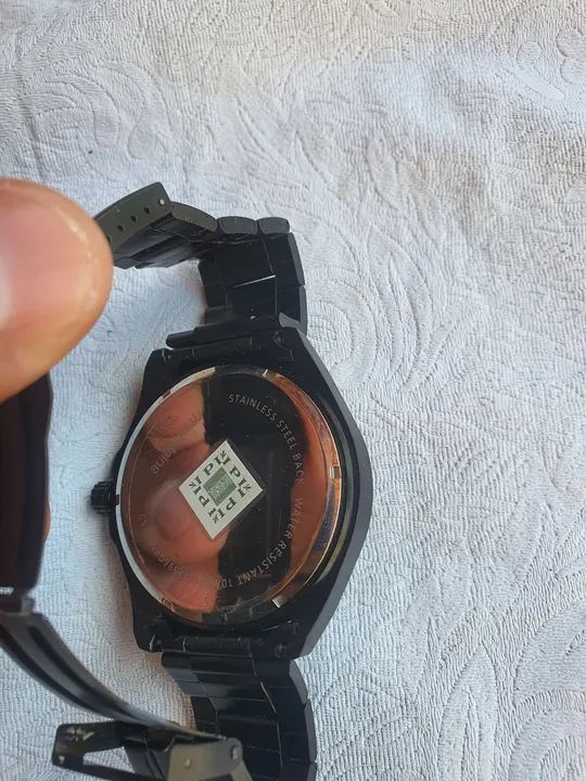 Relógio Mondaine Masculino Preto - Foto 4