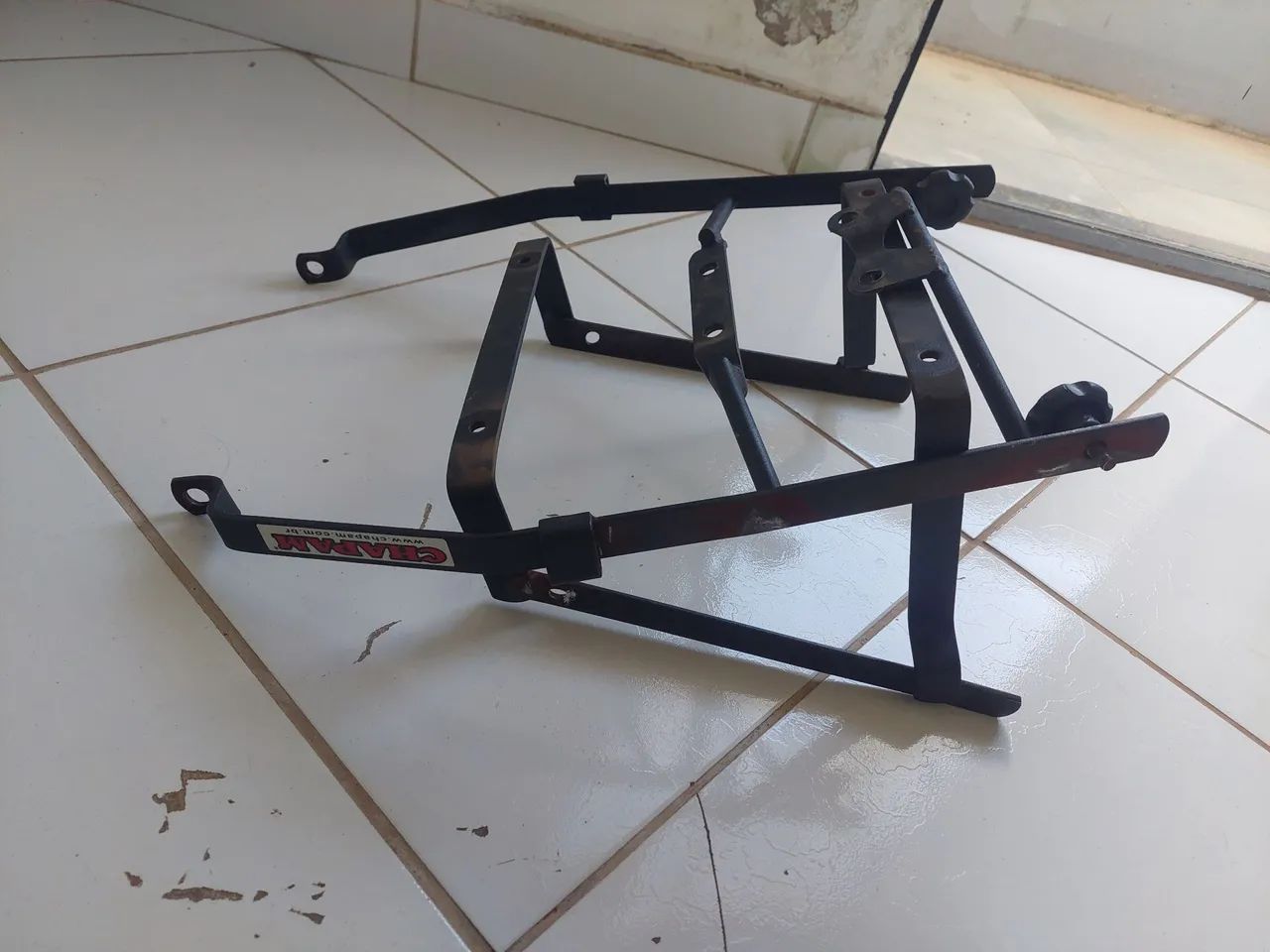 Suporte pra bau de Moto 125 