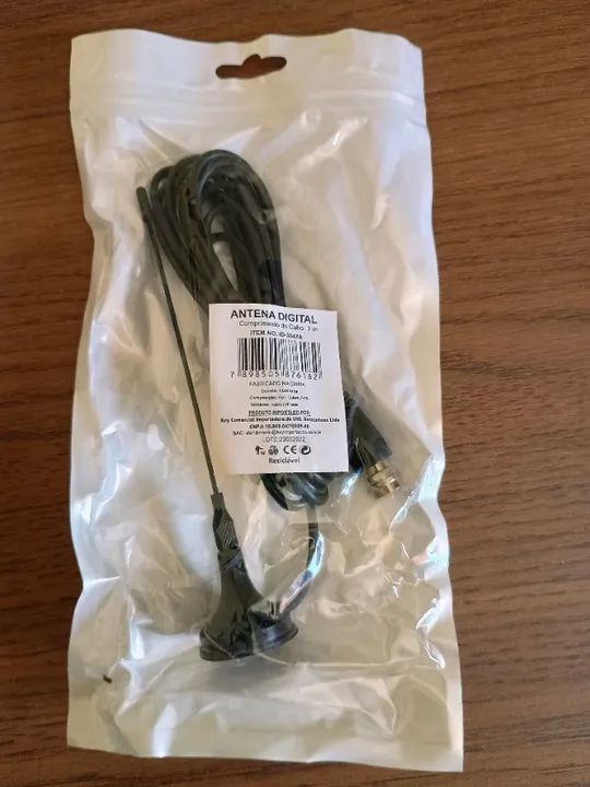 Mini Antena Para TV Digital com Base de Imã - Foto 3