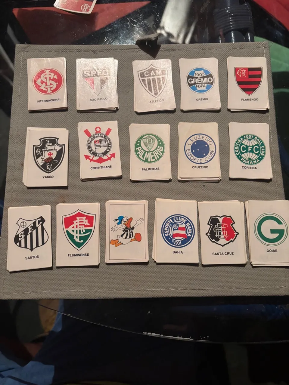 Figurinhas da Copa União de 1988 - Nunca coladas!