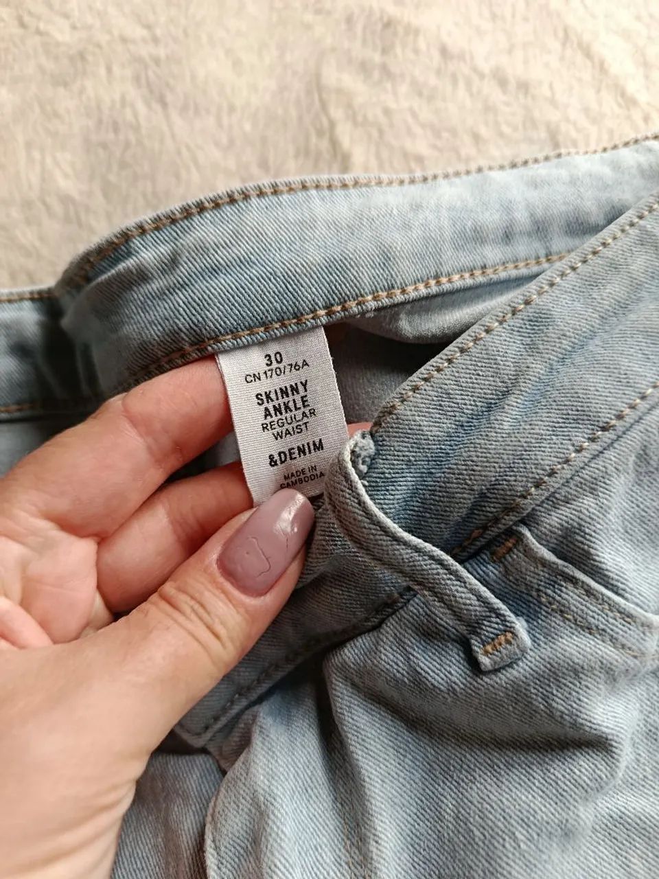 Calça jeans skinny 40 - Foto 3