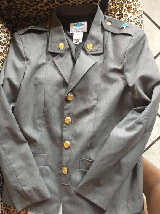 Uniforme Militar EB Cinza