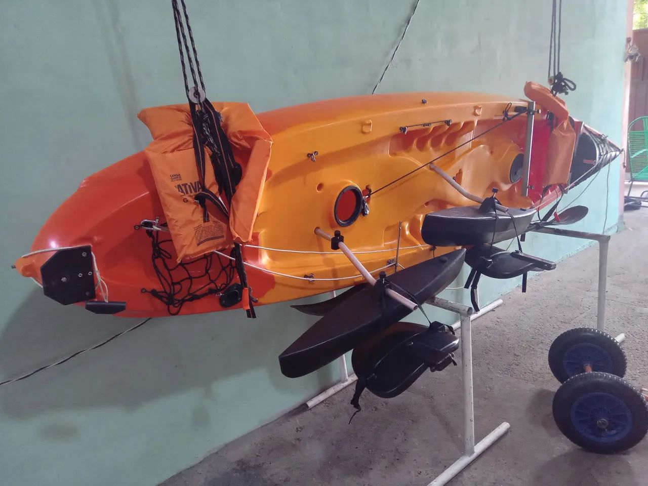 Caiaque Duplo a Vela LONTRAS! Excelente - Foto 2