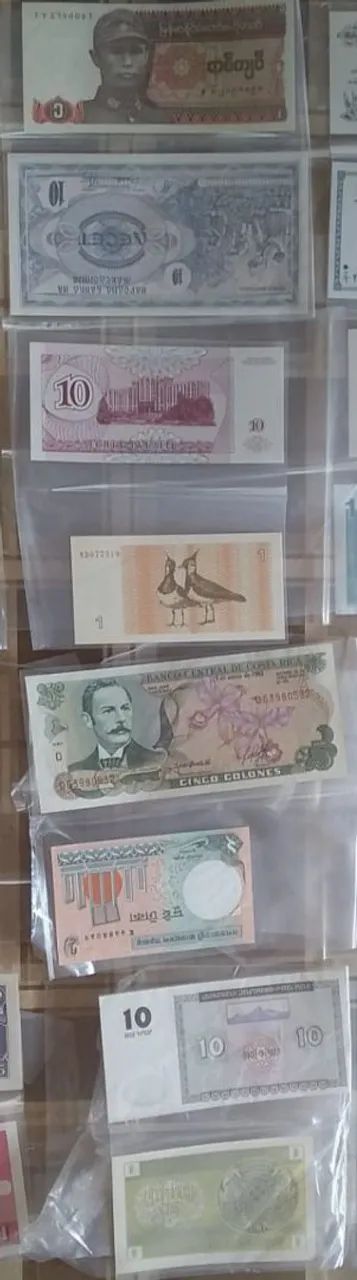 Coleção de Cédulas Antigas do Mundo - Foto 3