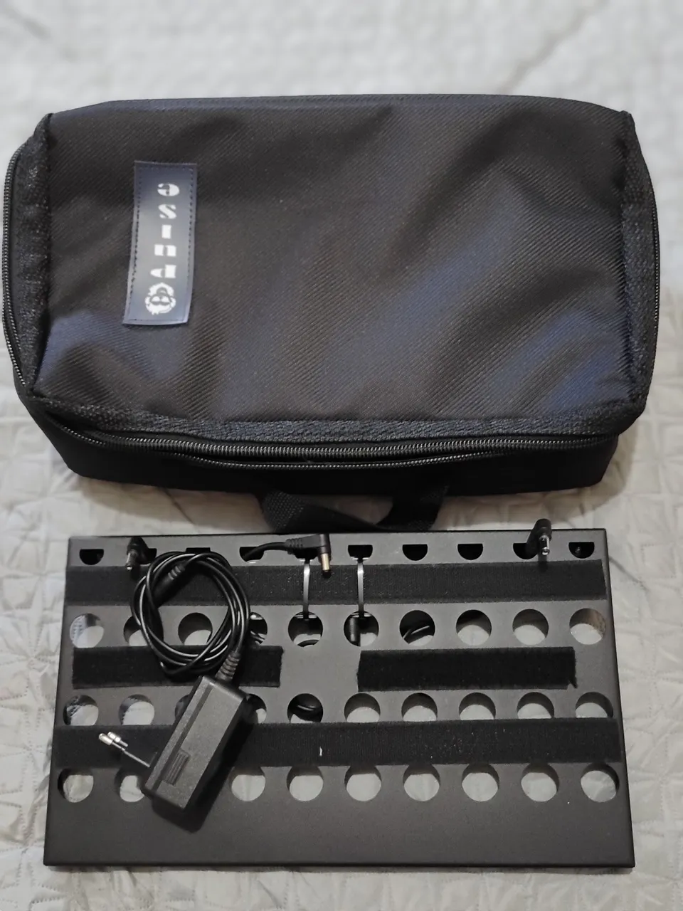 Pedalboard com bag e fonte 35x20