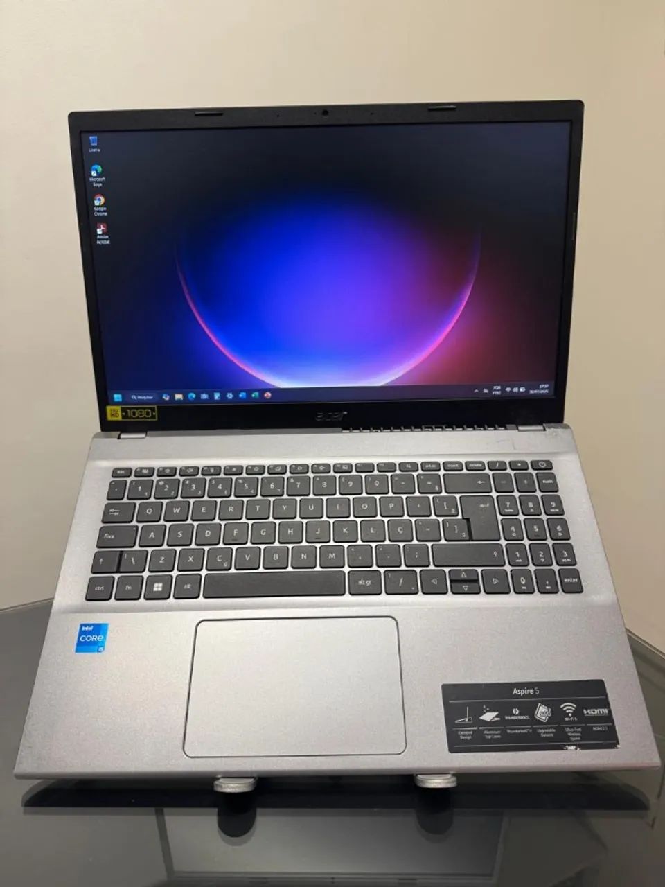 Notebook Acer Aspire - I5 -12º - SSD 512 GBNVme - RAM 8GB - 15 Polegadas- Tela Full HD - Foto 5