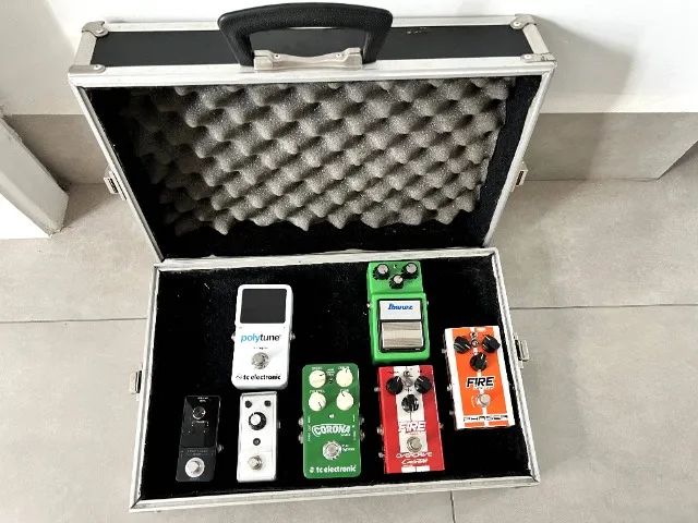 Pedal board hard case com alça - Foto 4