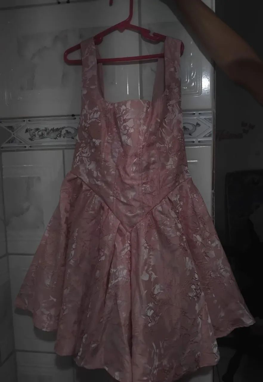 Vestido Rosa Shein Bae  - Foto 5