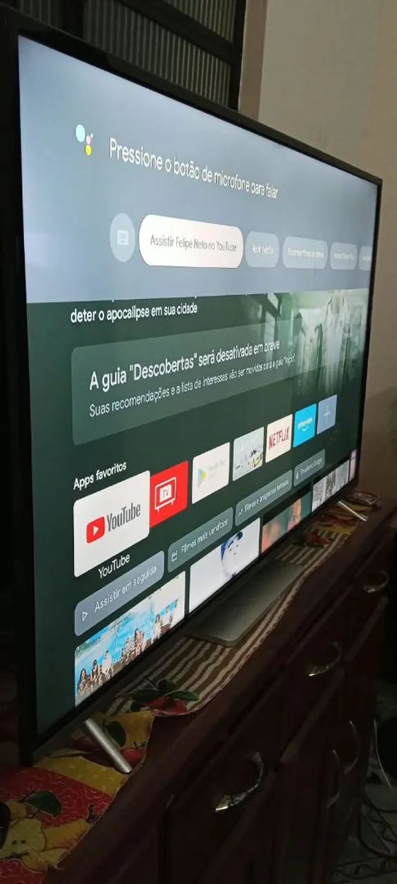 Vendo essa tv da marca SEMP TCL DE 50 POLEGADAS ANDROID SMART 4K  - Foto 5