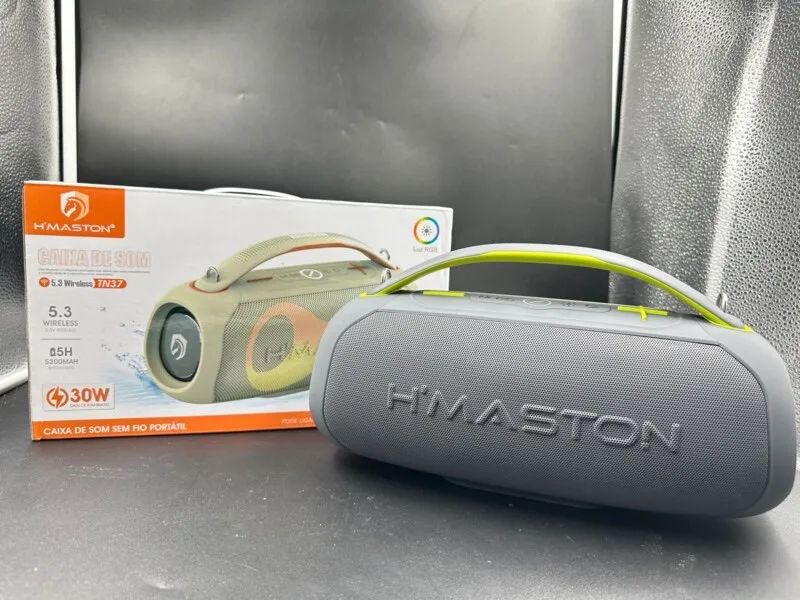 Caixa de som bombox hmaston 30w Original  - Foto 4