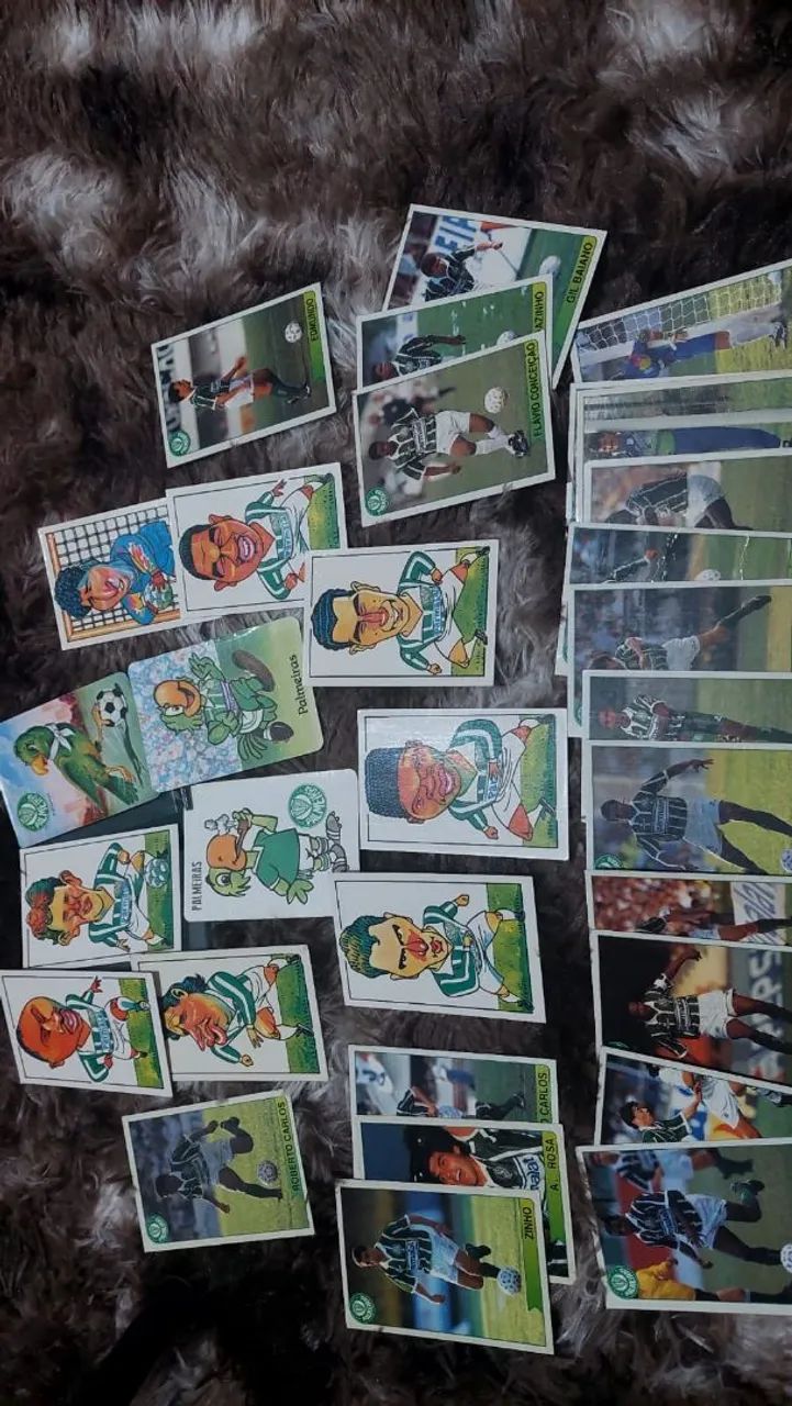Coleção de cartas Palmeiras Parmalat - Multi Editora  - Foto 4