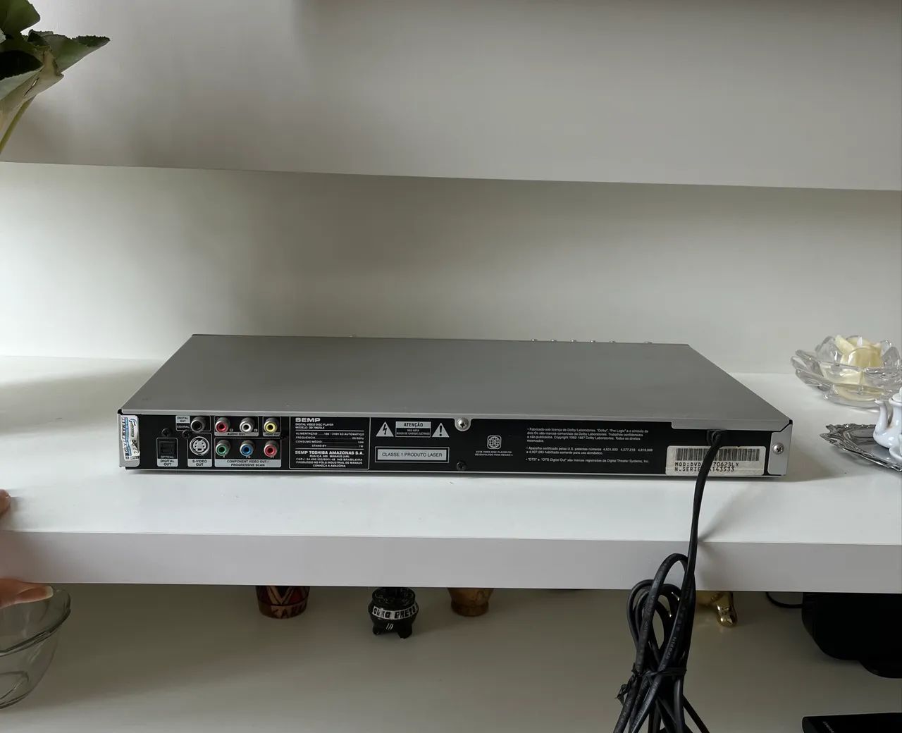 DVD Player SEMP Slim Silver - Impecável - Foto 3