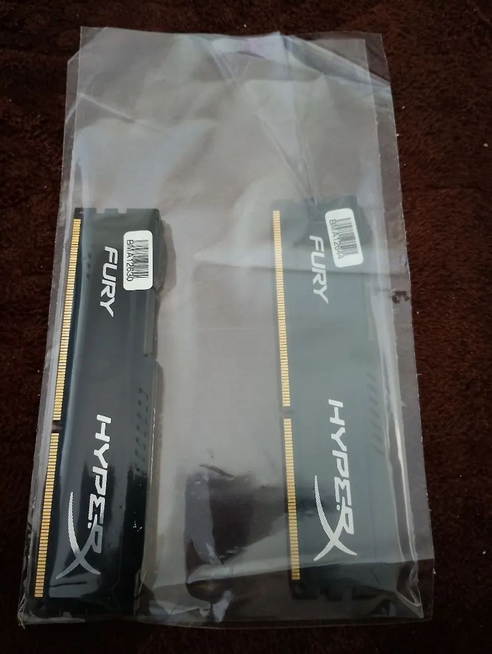 MEMÓRIA RAM HYPERX FURY - 8GB  2 de 4G - Foto 2