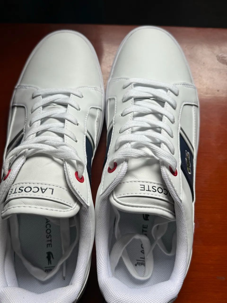 Tênis Lacoste Branco Original - Novo - Foto 5