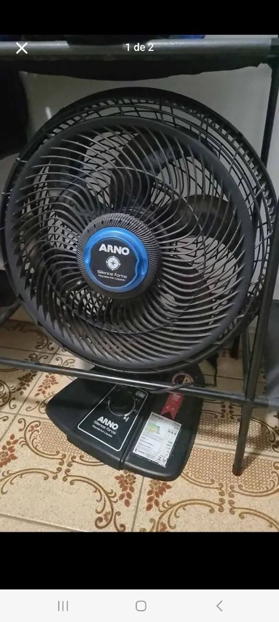Ventilador arno Silence Force 110V