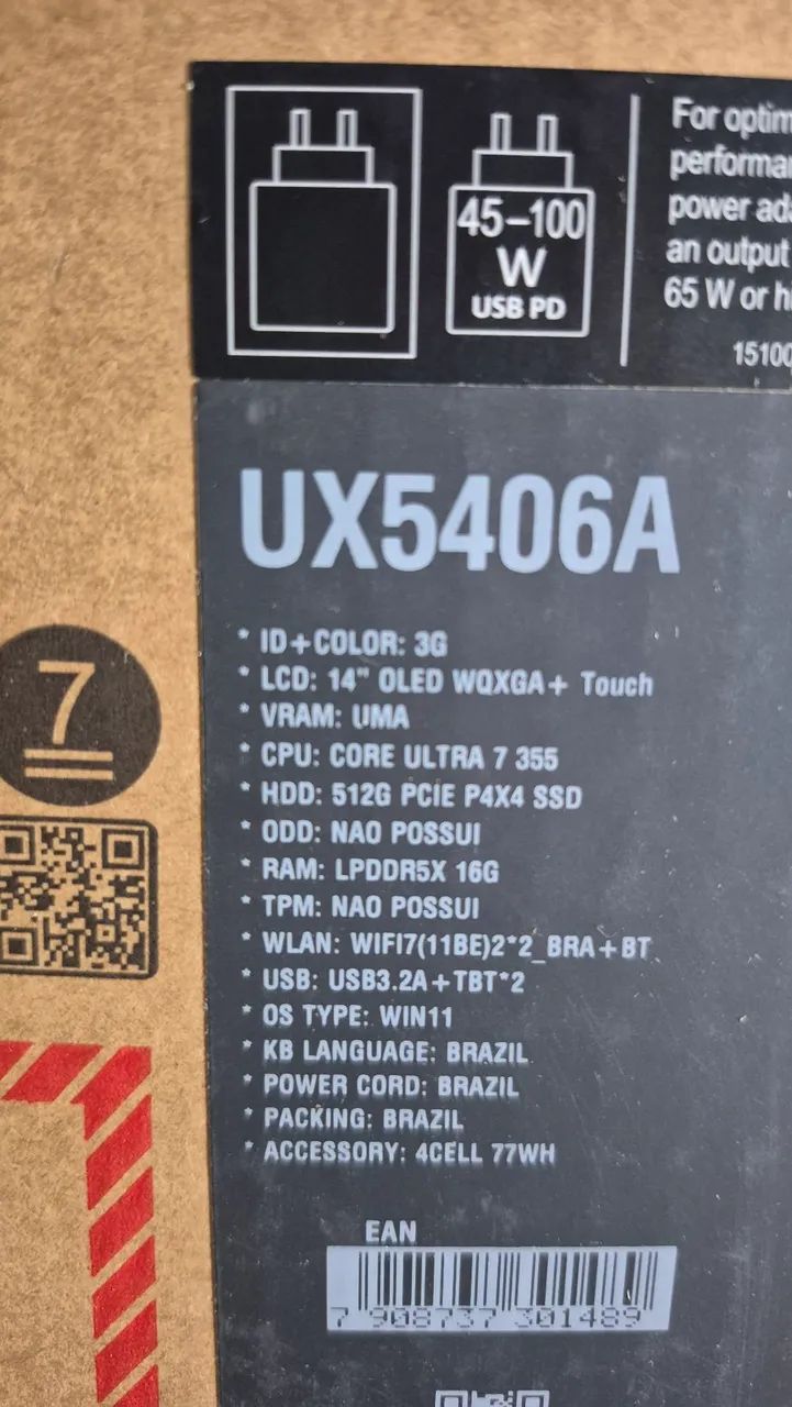 Notebook Asus Zenbook S14 - Foto 3