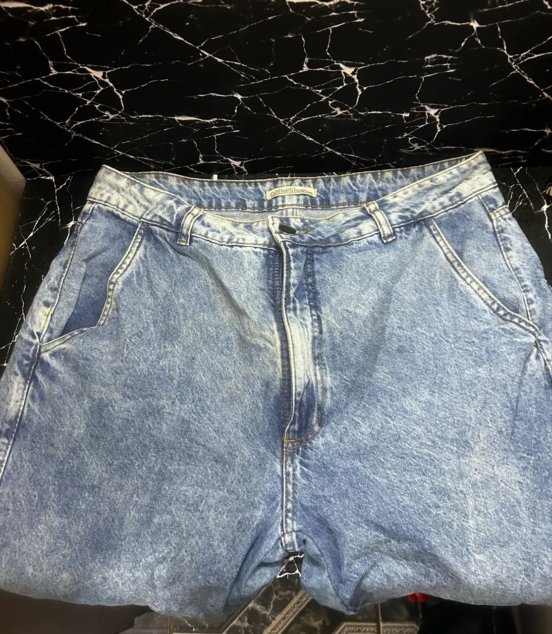 Calça jeans mom tamanho 46 - Foto 2