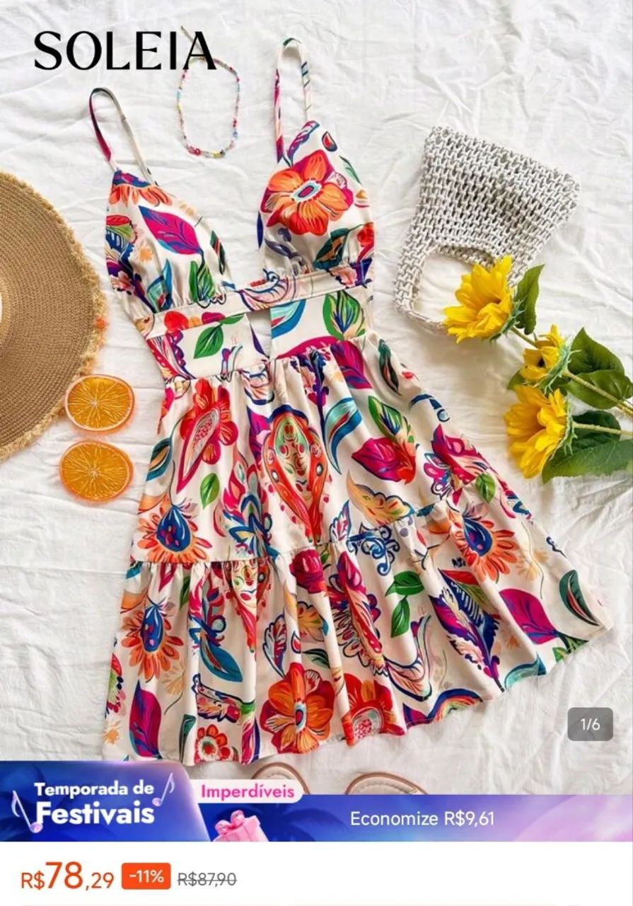 Vestido SHEIN Novo