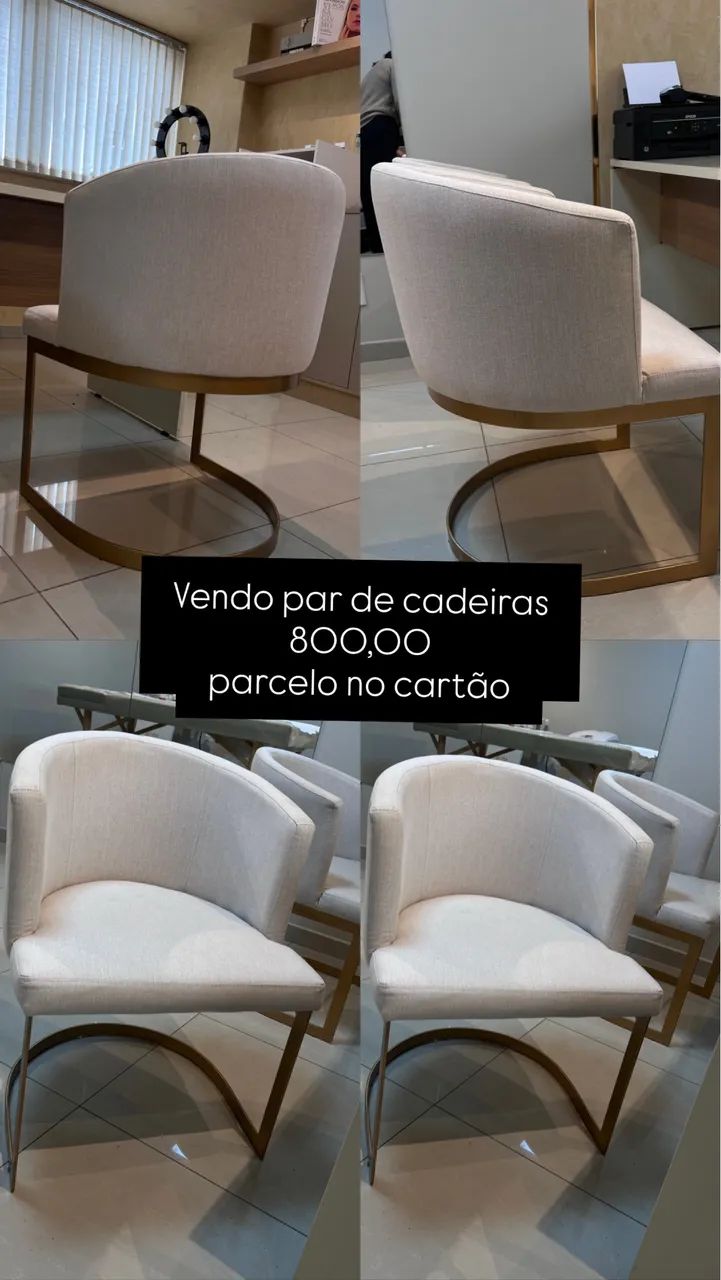 Vendo Par de cadeiras