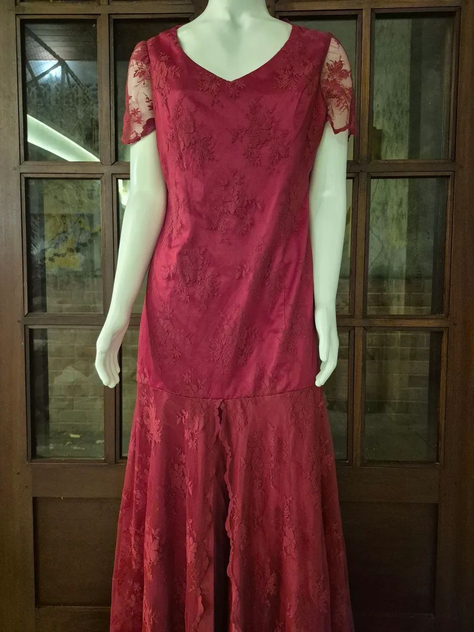 Vestido longo vermelho - Foto 2