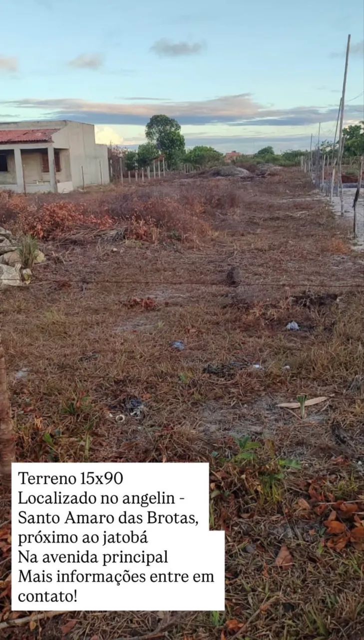 Terreno 15x90