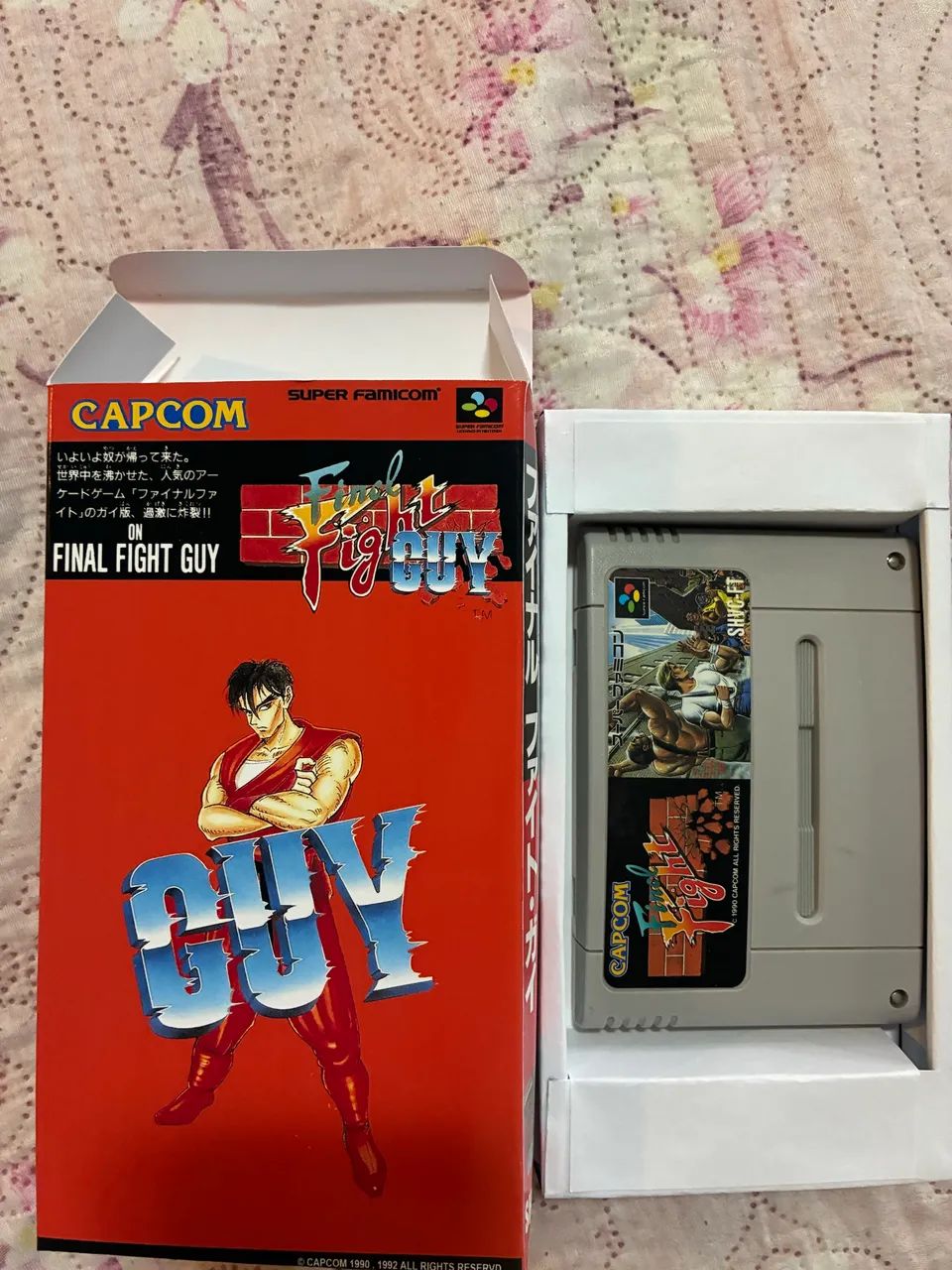 Final Fight original guy japones, acompanhado da caixa. - Jogos de