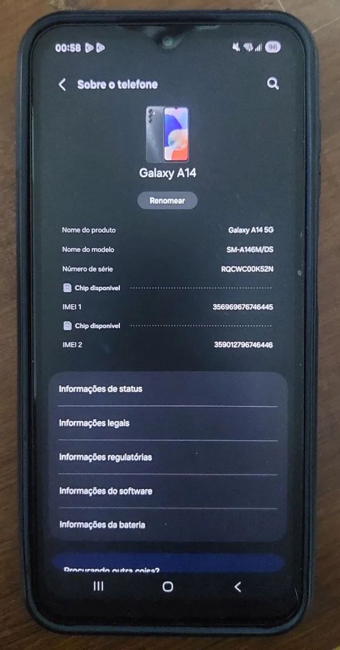 Celular Samsung Galaxy A14 5G 
