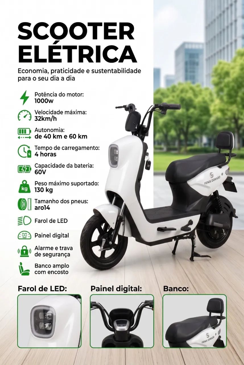 Moto eletrônica 500w