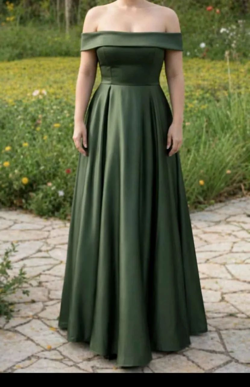 Vestido verde oliva - Foto 2