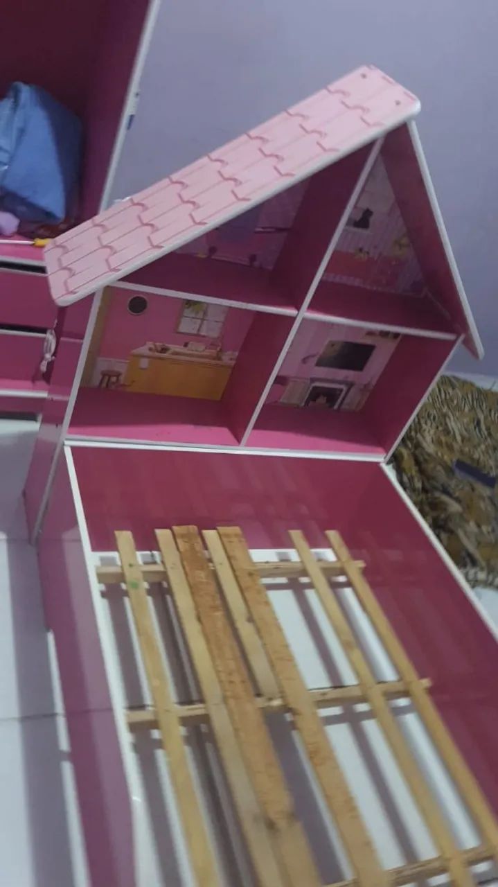 Cama infantil de casinha 