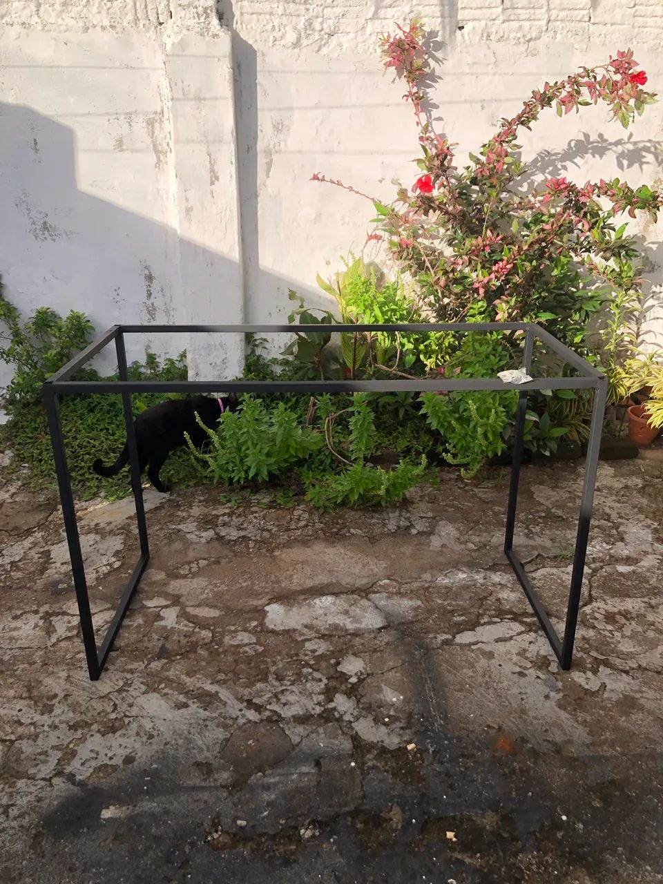 Base de Mesa Aço Metalon 120x60cm  - Foto 4