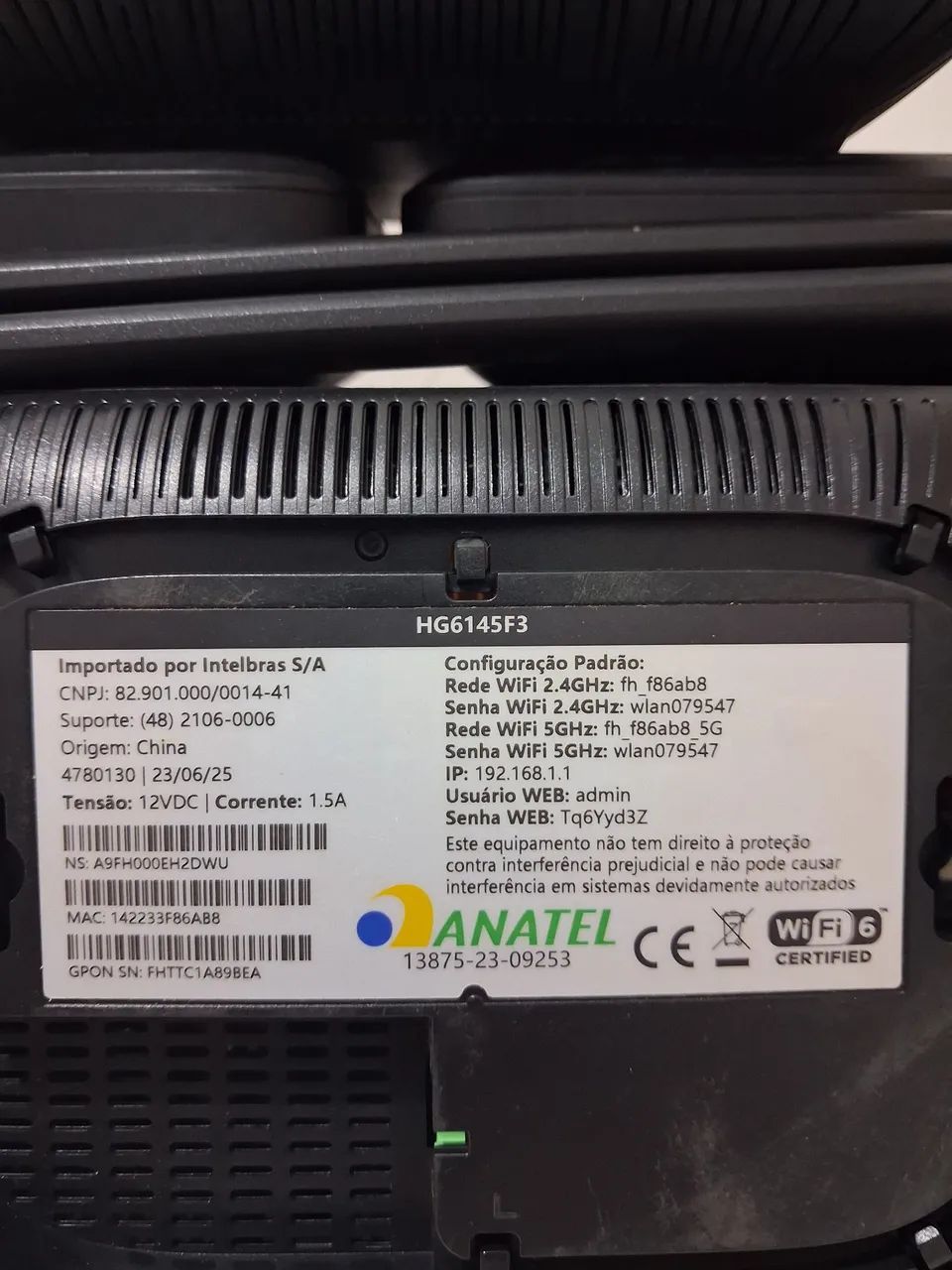 10 Ont fiberhome HG6145F3  - Foto 5