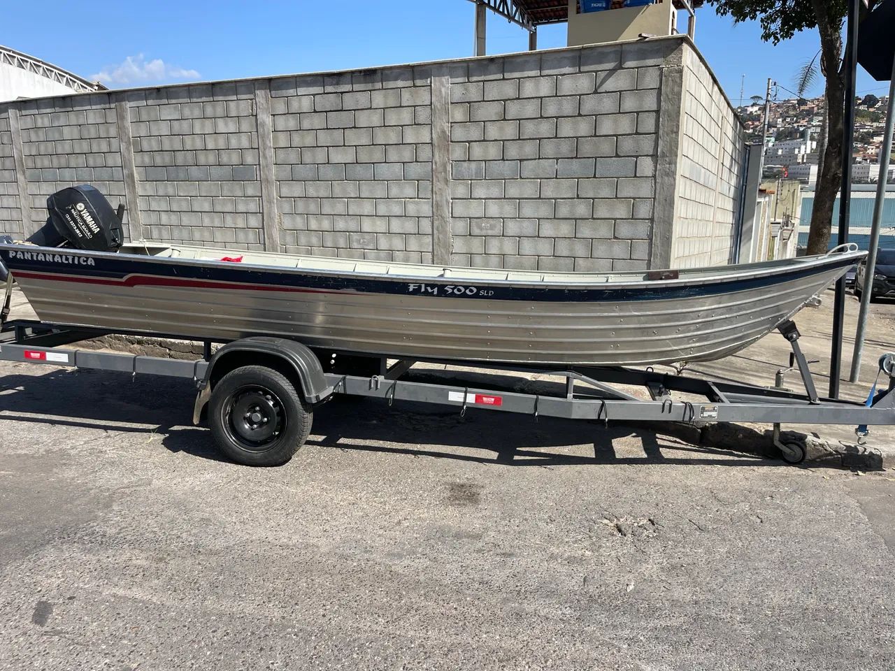 Vendo conjunto: barco, motor e carretinha. - Foto 2