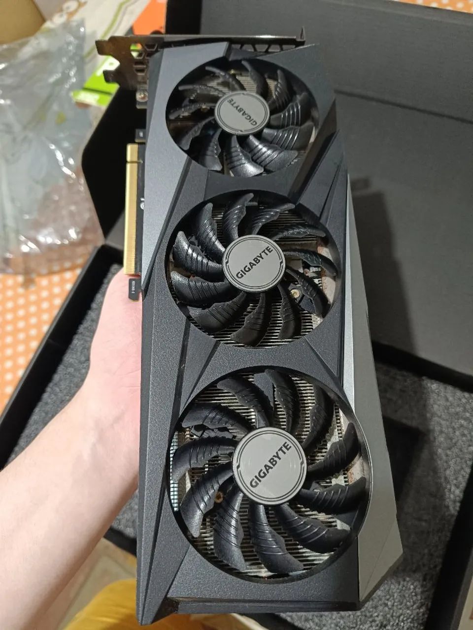 Rtx 3060 12gb gigabyte gaming OC usada - Foto 2