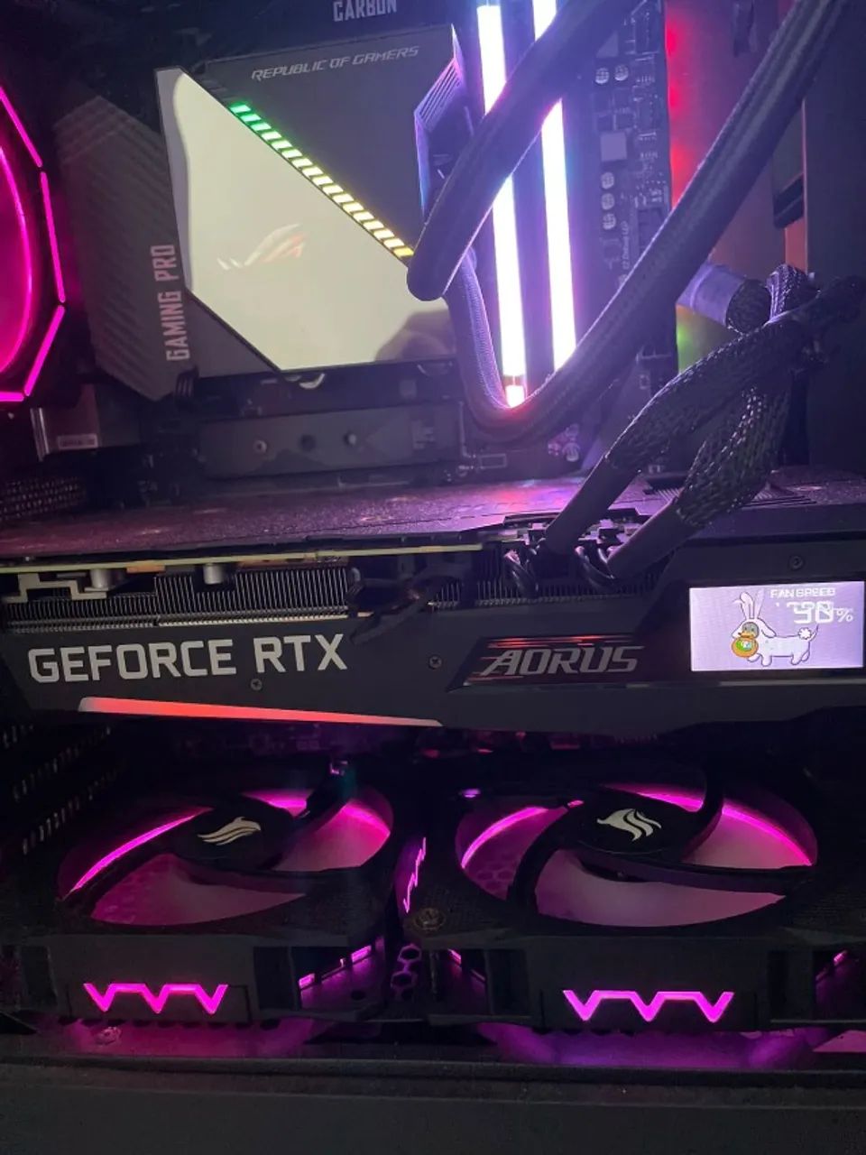 AORUS GeForce RTX - 3070 MASTER 8G - Foto 2