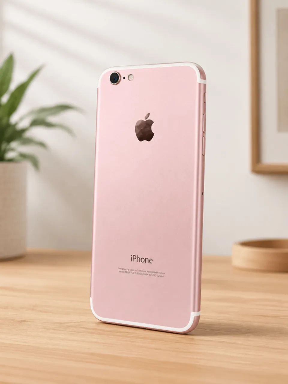 iphone 7 rose 128gb bateria 100% - Foto 2