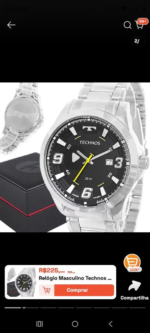 RELOGIO TECHNOS - Foto 2