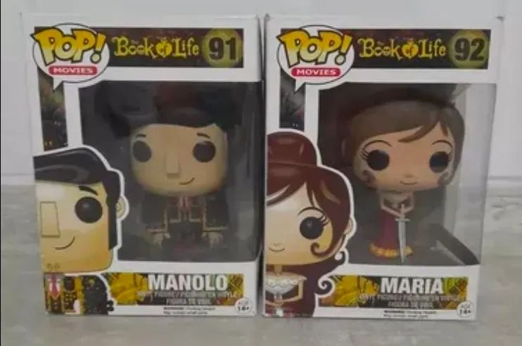 Funko Pop #91 Manolo e #92Maria