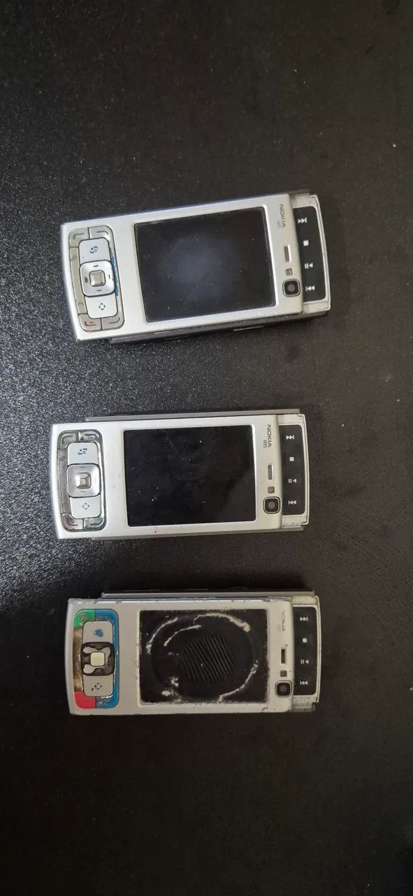 3 celulares Nokia N95 para peças - Foto 4