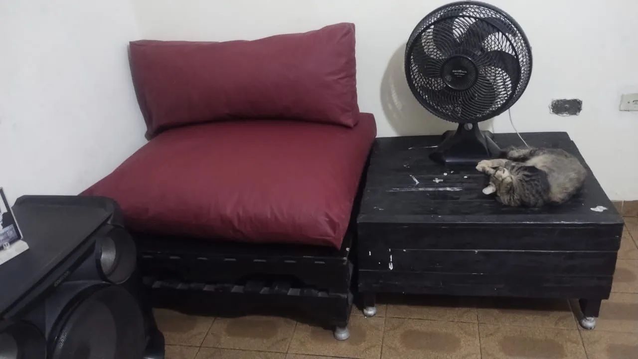 Conjunto de Móveis de Palete para Sala - 2 Sofás + Mesa de Centro ? - Foto 2