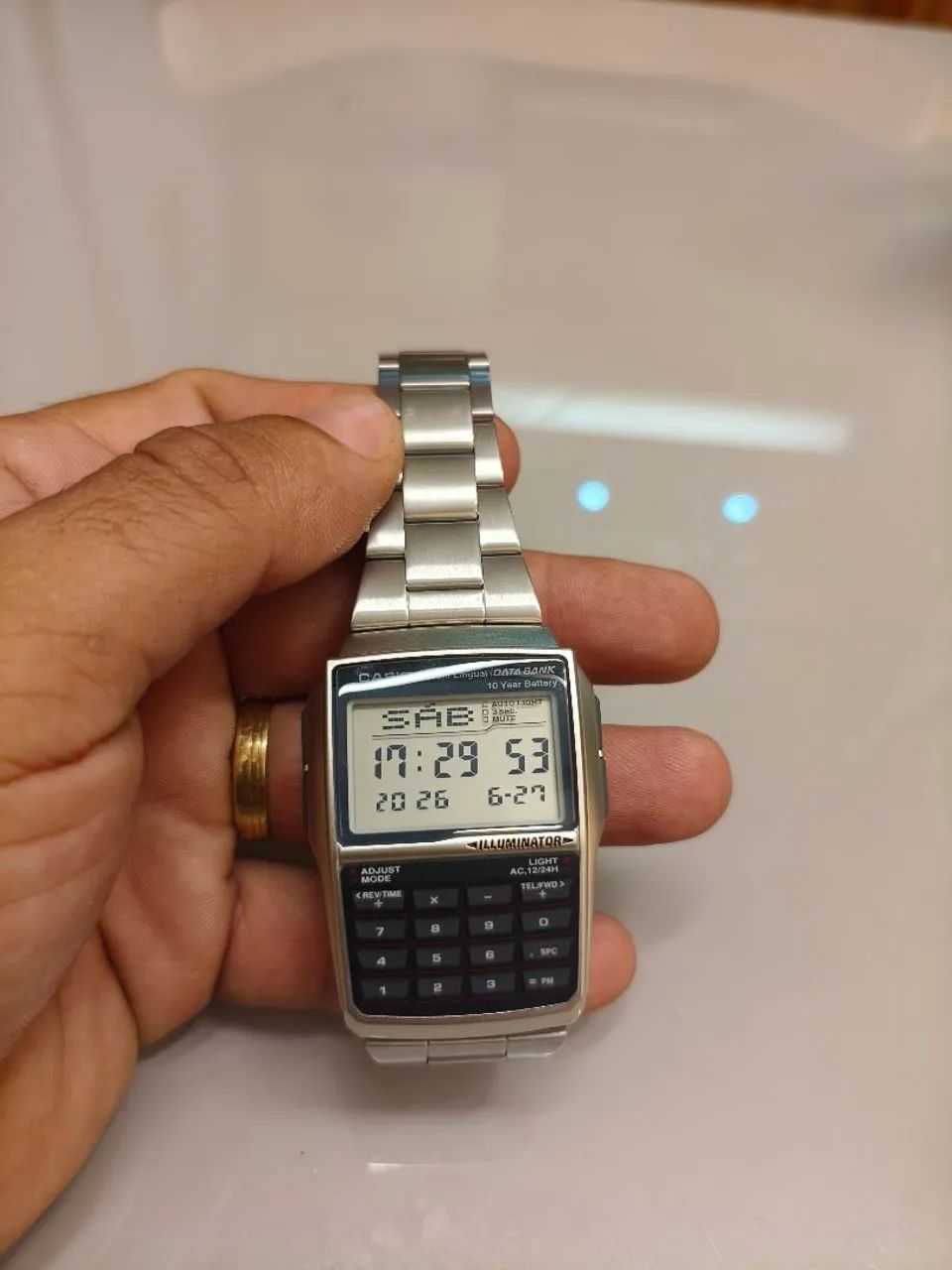 Relógio Cássio original com calculadora