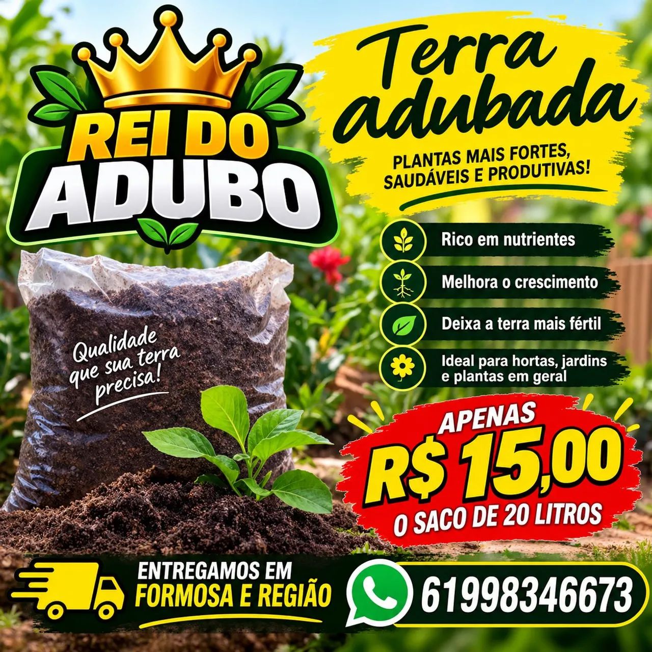 Terra adubada 