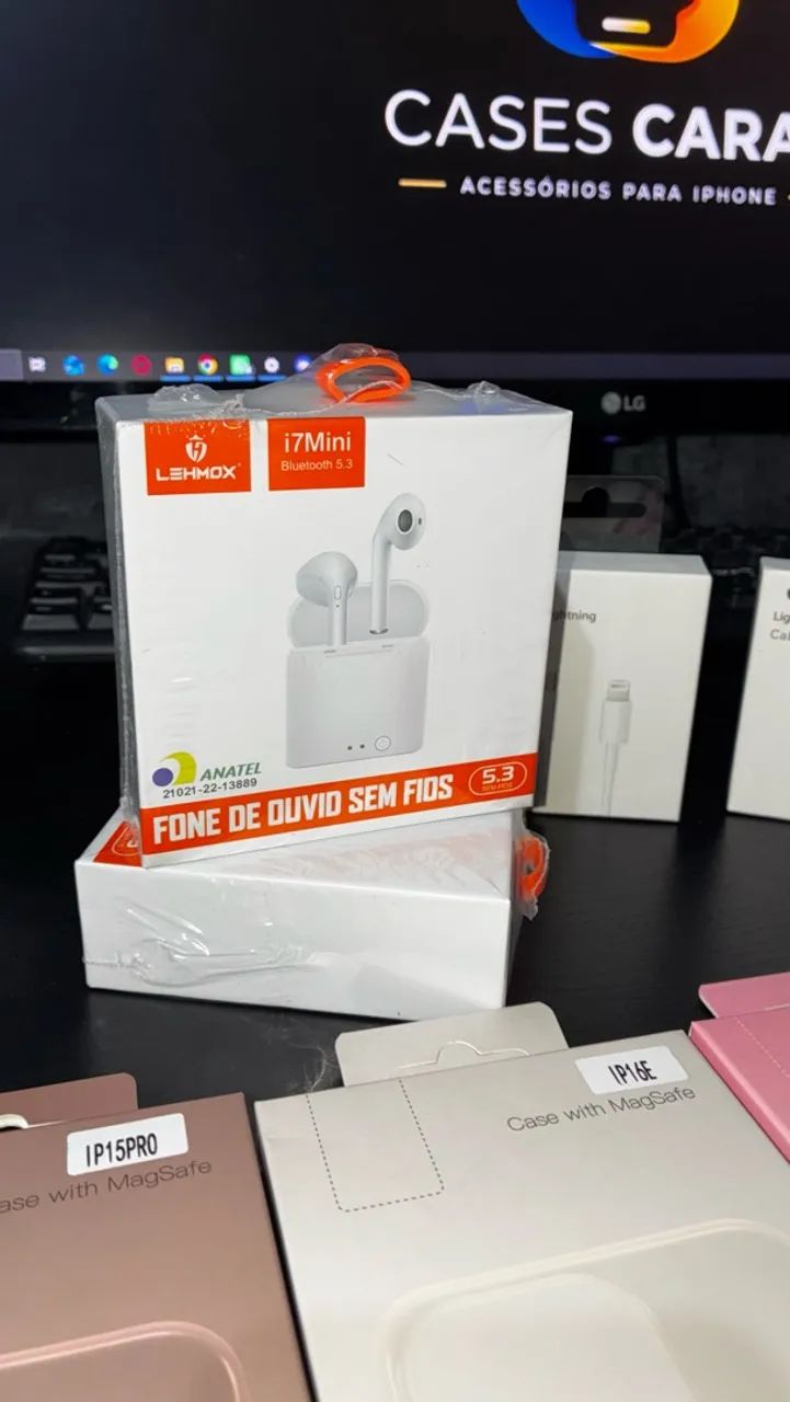 Fones de ouvido Bluetooth IPhone 