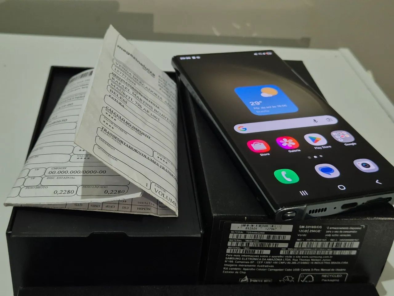 S23 Ultra 256 GB * Excelente estado, Caixa e Nota Fiscal  - Foto 2