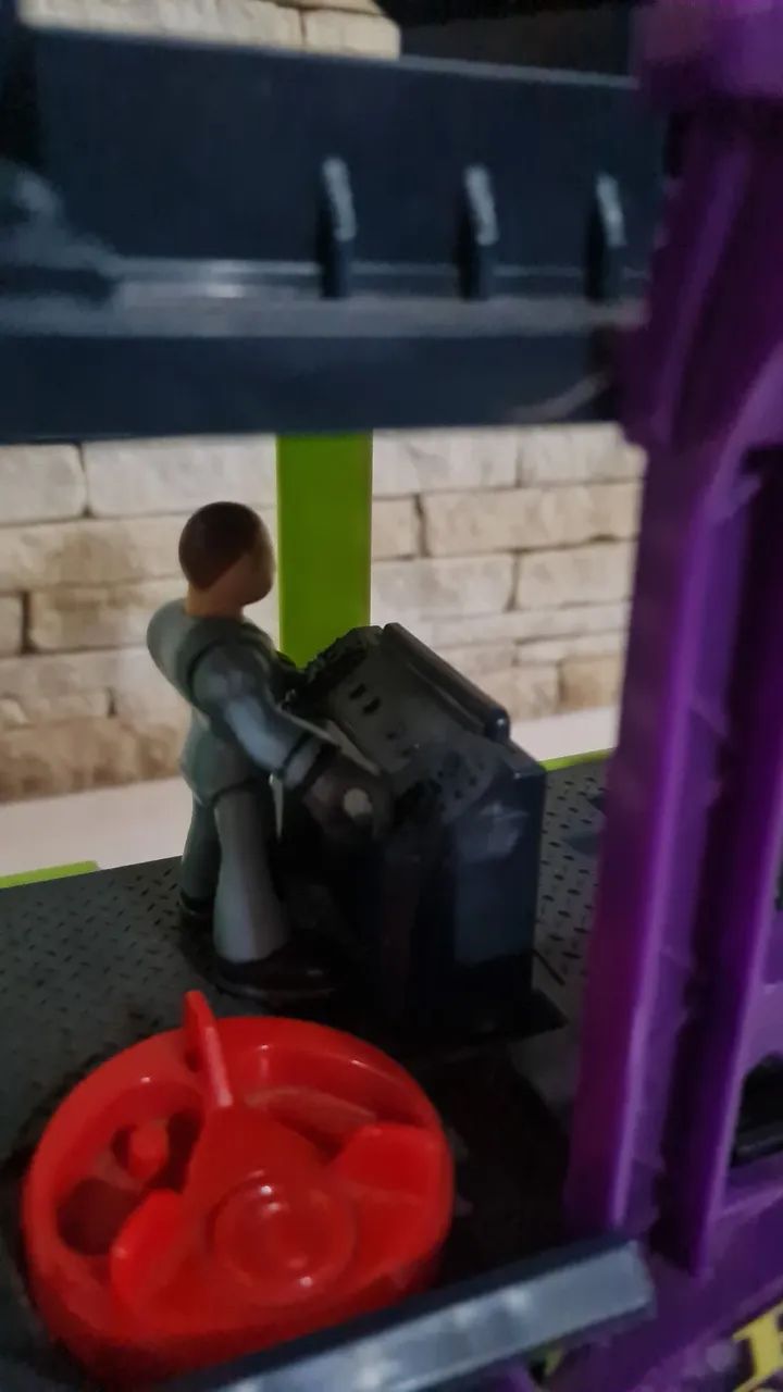 Prisao arkham asylum batman imaginext  - Foto 5